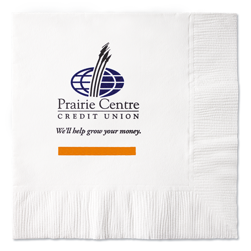 B11 - White 1-Ply Beverage Napkins