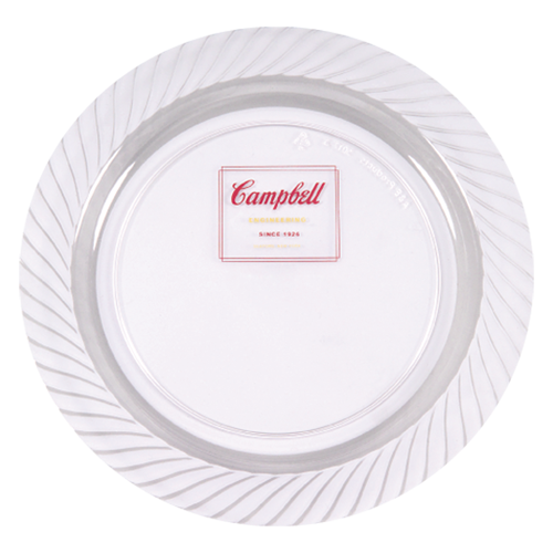 CWP7 - 7.5” Clear Plastic Plates