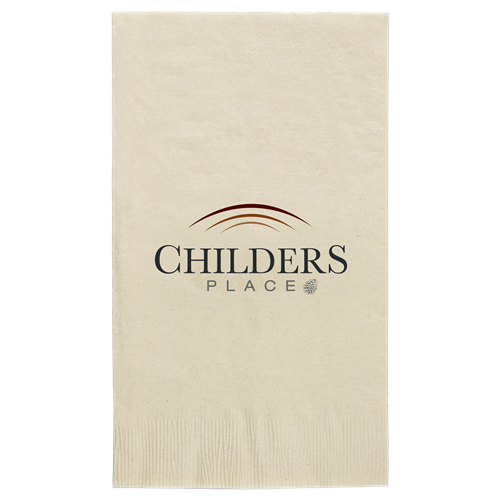 D52MEC - Vanilla 2-Ply Dinner Napkins