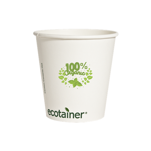 ET-10 - 10 oz. Compostable Paper Hot Cup