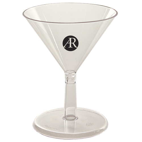 MT2 - 2 oz. Clear Mini Martini Sampler -2-piece