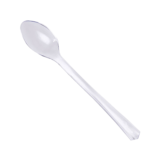 SPCL - Clear 4.2" Petite Tasting Spoon