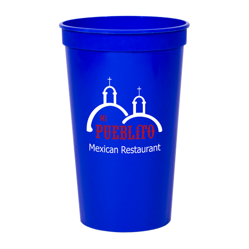 TSS22-COS - 22 oz.Smooth Colored Stadium Cup