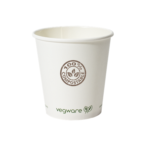 VW10-OS - 10 oz. Compostable Paper Hot Cup