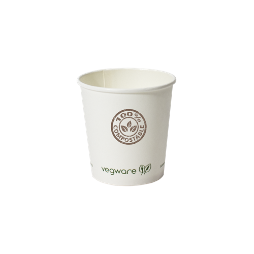 VW4-OS - 4 oz. Compostable Paper Hot Cup