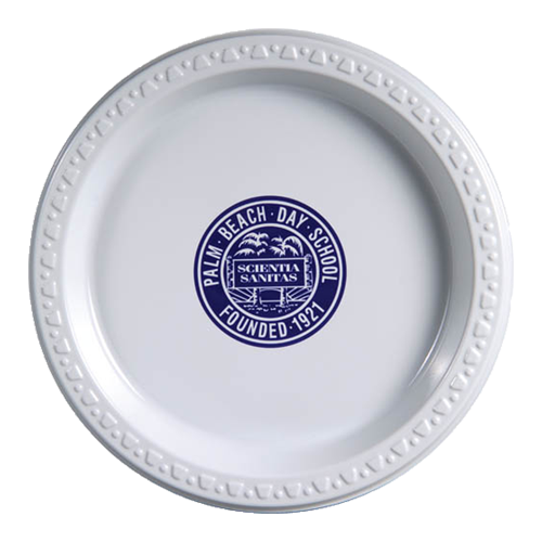 WPP7 - 7” White Plastic Plates
