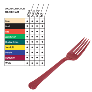 Colored Plastic Forks