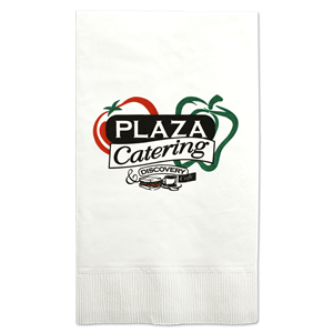 White 3-Ply Dinner Napkins