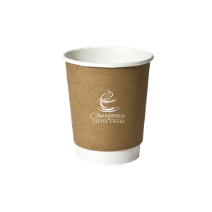 8 oz. Double Wall Insulated Paper Cup Kraft