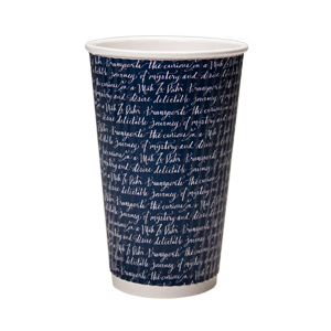 16 oz. Rippled Insulated Paper Cup