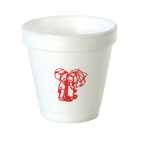 4J4 - 4 oz.FOAM CUP