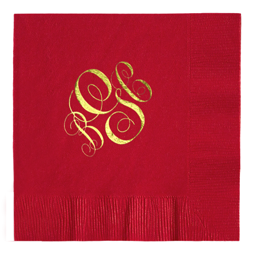 B12CS - Deep-tone Colored 2-Ply Beverage Napkins