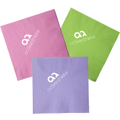 B12IS - Island Colored 2-Ply Beverage Napkins