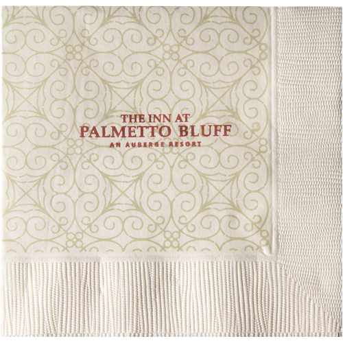 B13M - Vanilla 3-Ply Beverage Napkins