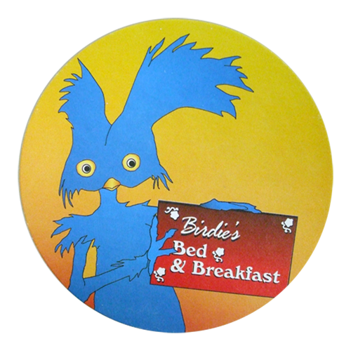BBC3512R - .12 Pt 3.5” Budget Board Coaster RND