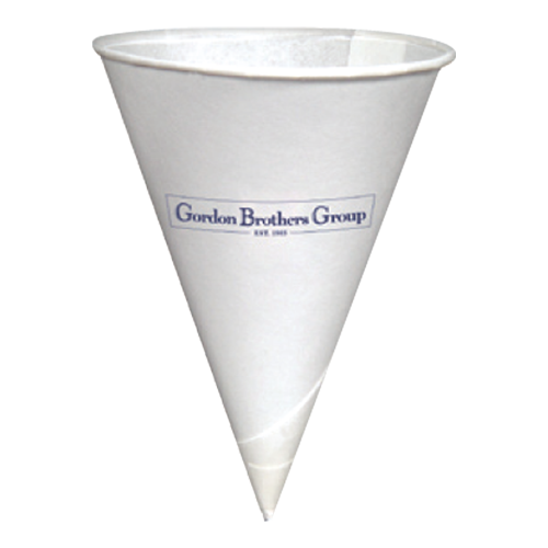 CC42BR - 4 oz.Conical W/Rolled Rim