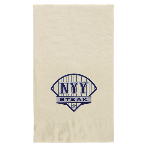 D53-EC - Vanilla 3-Ply Dinner Napkins