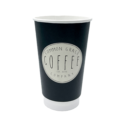 ICF16WSM - 16 oz Double Wall Paper Hot Cup