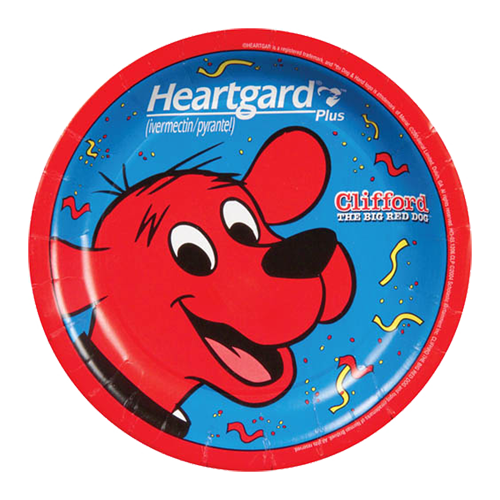 PL7 - 7” White Paper Plates 14 pt.