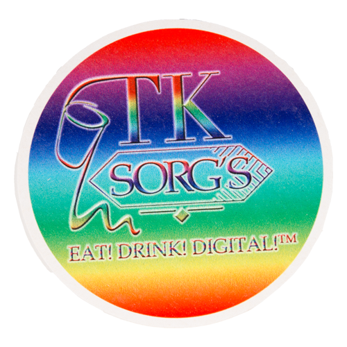 SC40D - DIGITAL PRINTED 40 pt  3.5” High Density Pulp Board Coasters ROUND