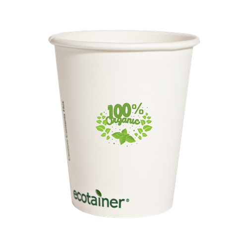 ET12-OS - 12 oz.Compostable Paper Hot Cup