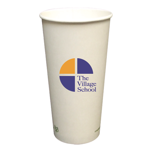 VW-20 - 20 oz.Compostable Paper Hot Cup