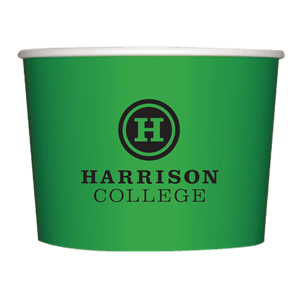 Colored 12 oz. Paper Dessert Cup